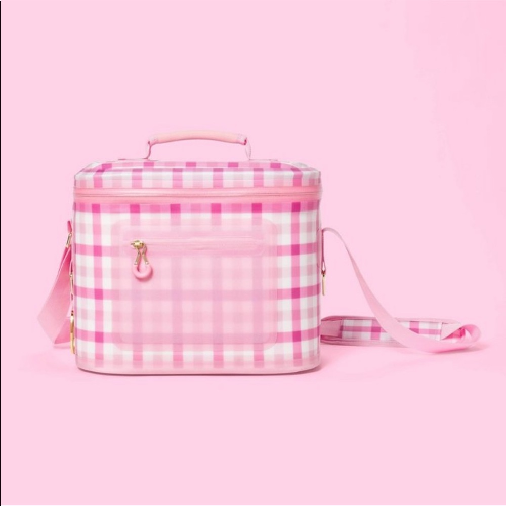 Stoney clover Lane x Target 8.8gt Softsided Cooler Pink Gingham